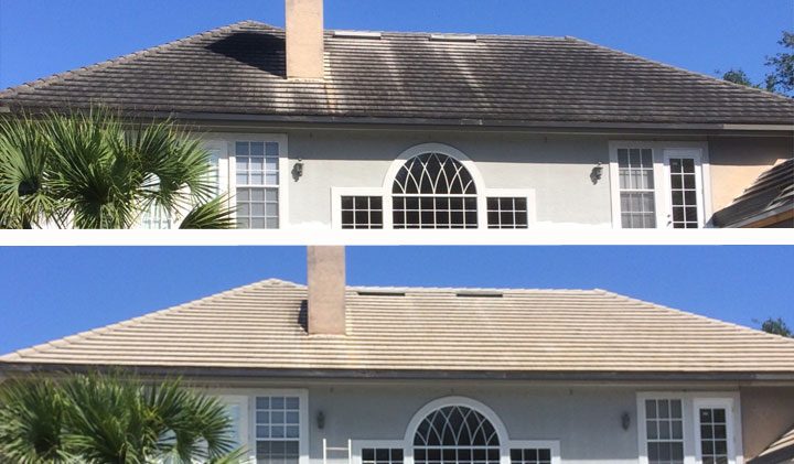 orlando roof cleaning